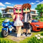 Craft & Party Open World RP MOD APK icon