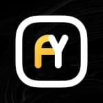 Aline Yellow linear icon pack MOD APK icon